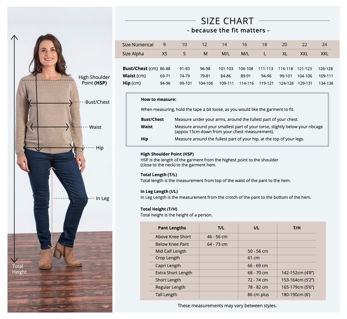 Size Guide