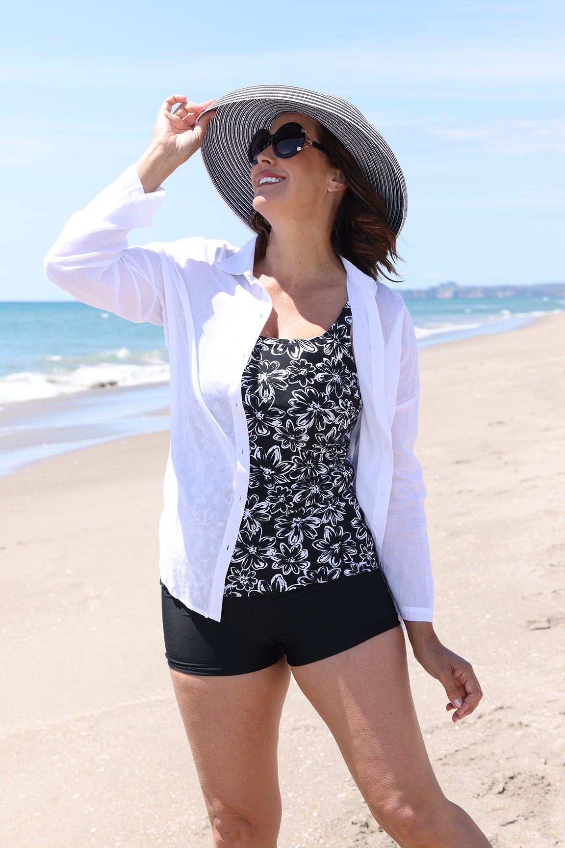 niceness K.Pollen Mix Plaid Beach Shirt Braden Shirt | Quality