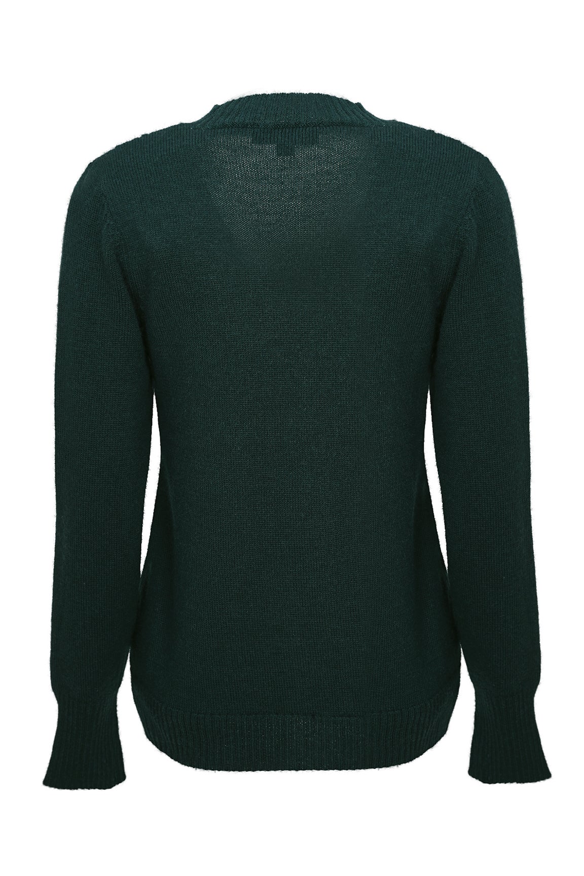 Caroline Striped Hollowed Knitted Loose Sweater
