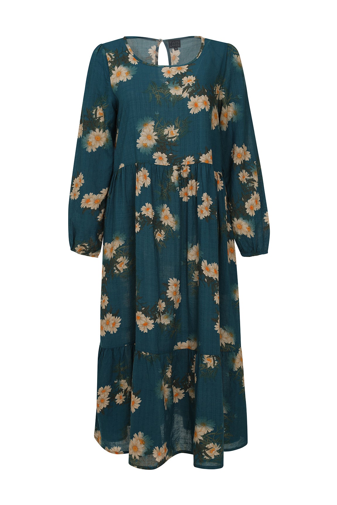 Coast avienna deals print tier dress