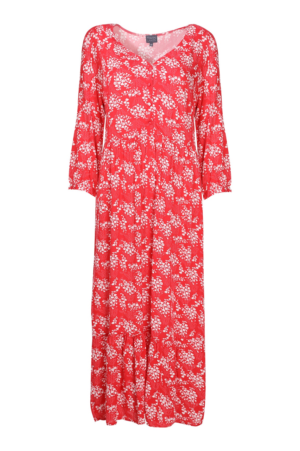 Printed Rayon Dress Caroline Eve