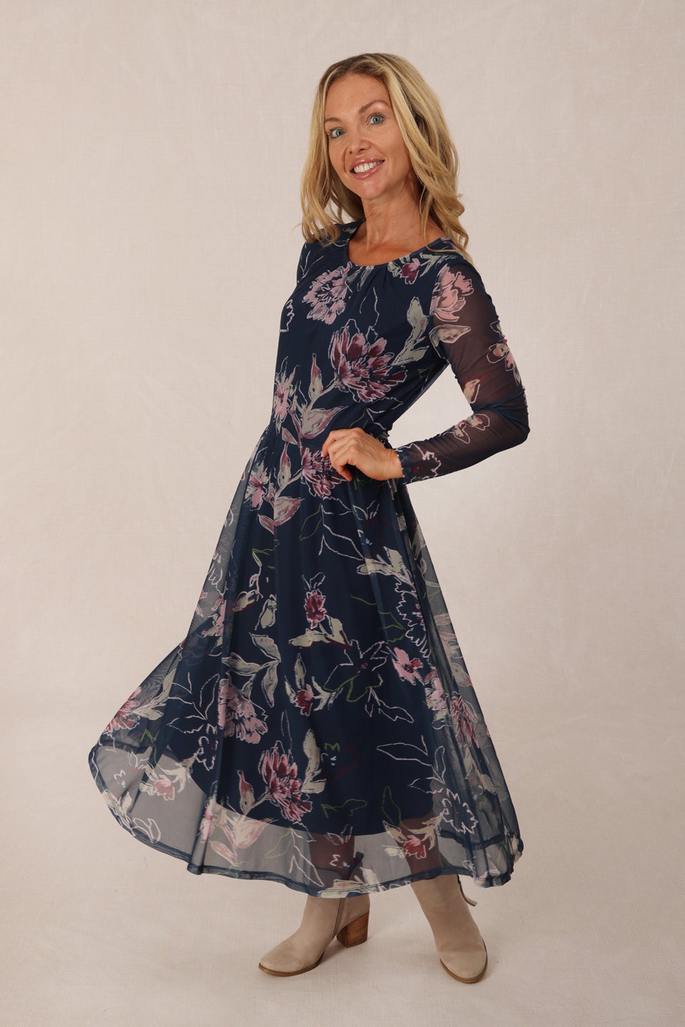 mesh dress nz Aeros Knot Mesh Maxi Dress