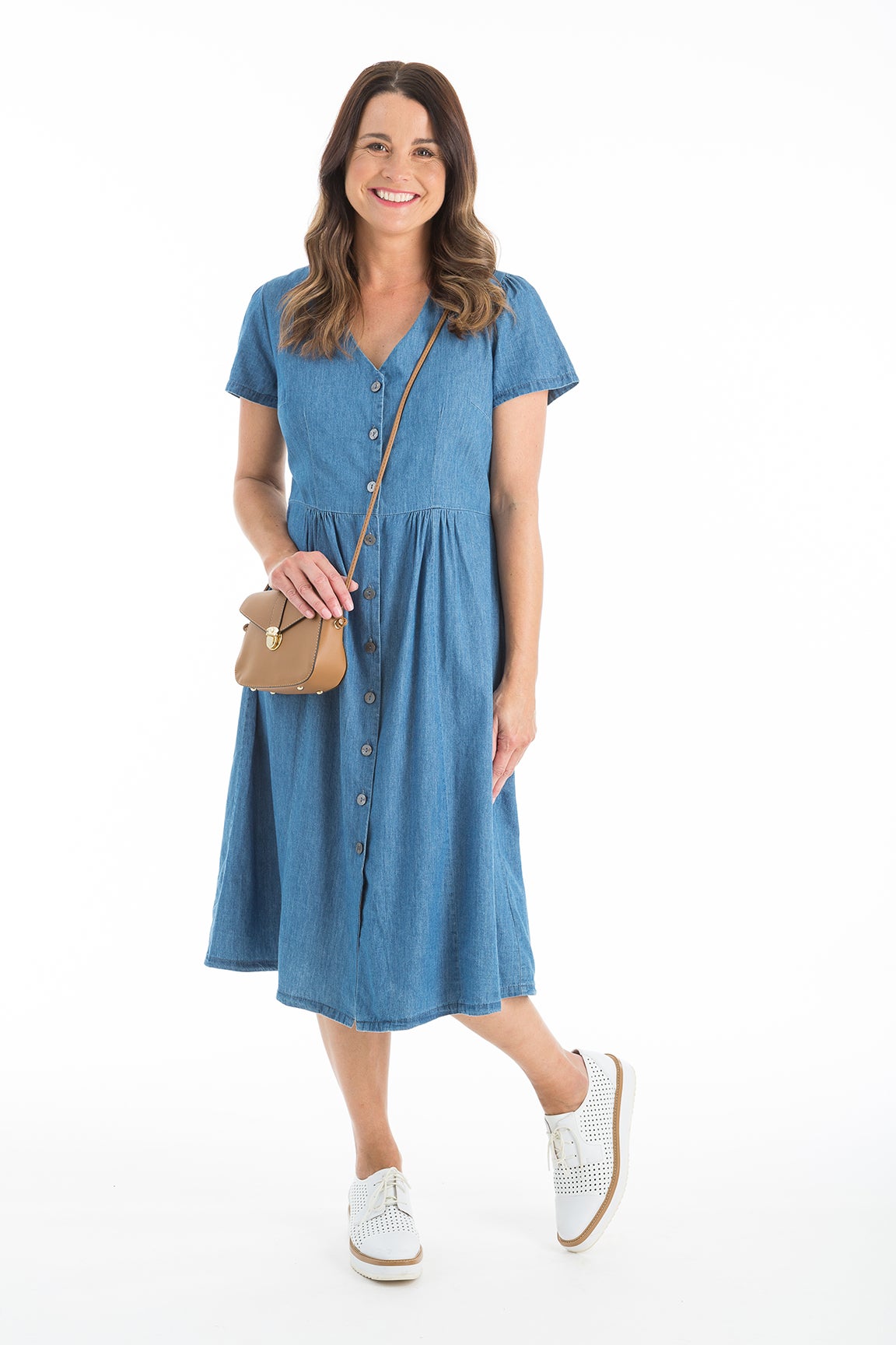 chambray sundress