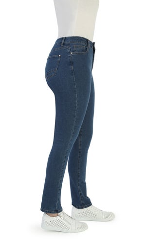 Slim 5 Pocket Extra Short Jean Wonder Denim