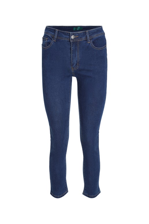 Wonder Denim Extra Short Jean in Blue Caroline Eve