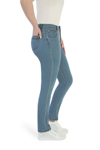 Straight 5 Pocket Extra Short Jean Wonder Denim