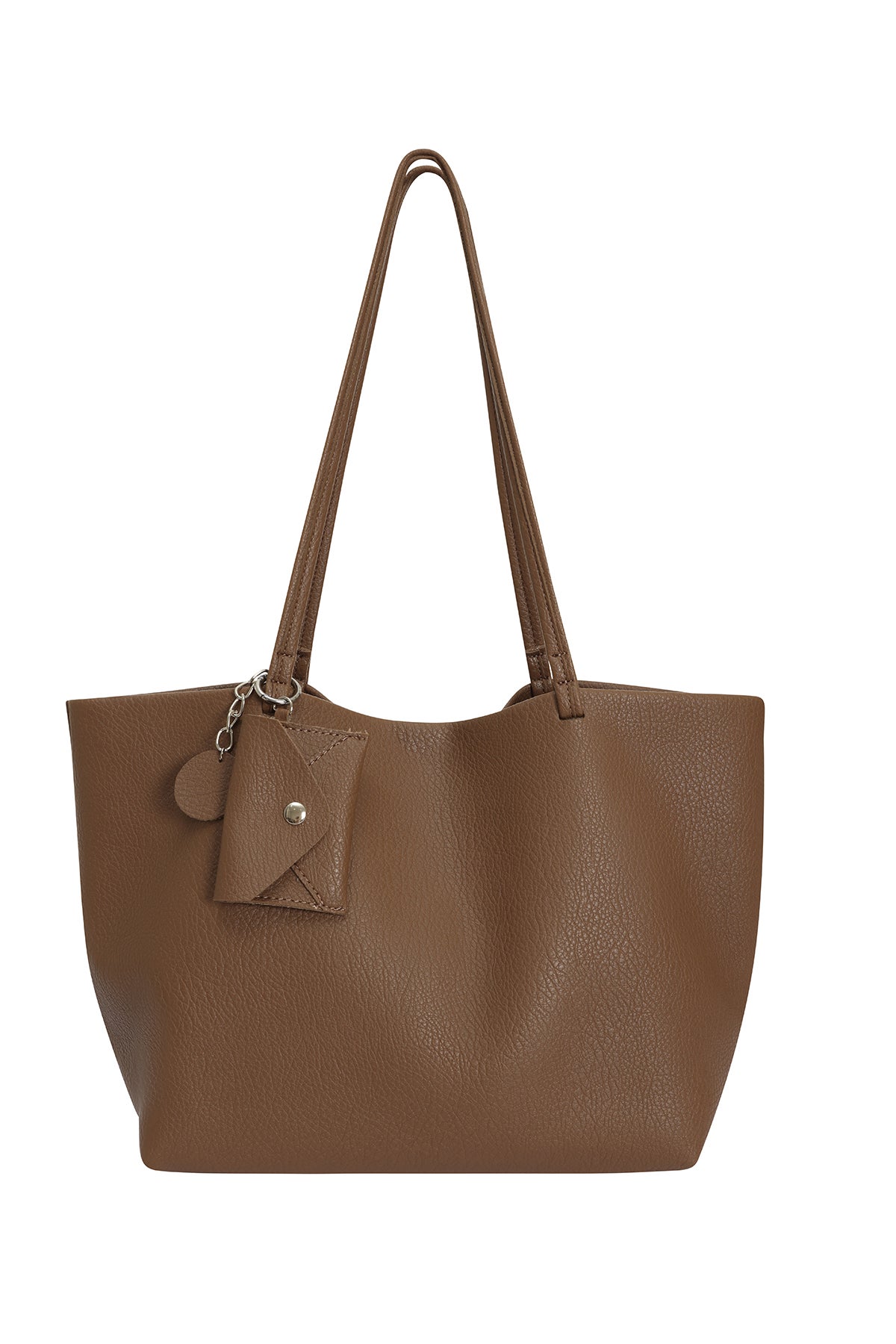 Open Style Tote Handbag in Natural Caroline Eve