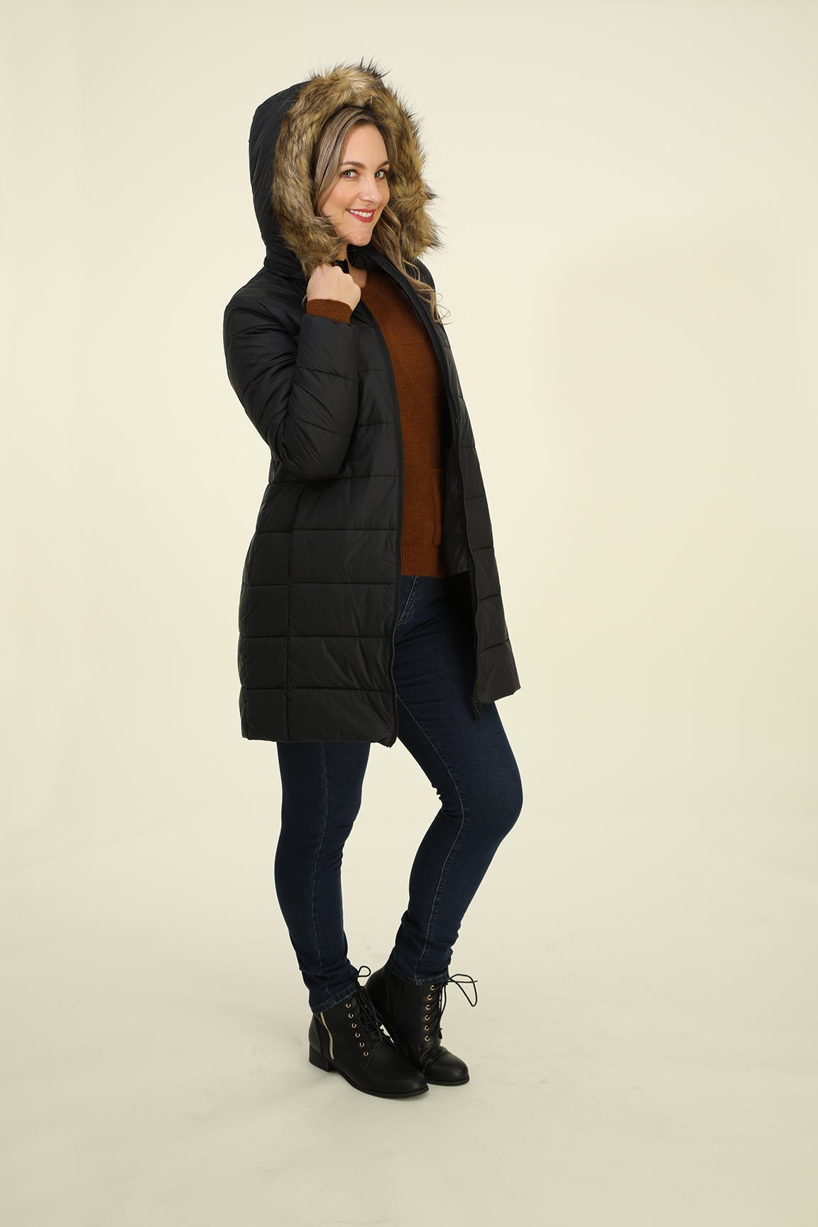 Caroline eve puffer jackets Clearance