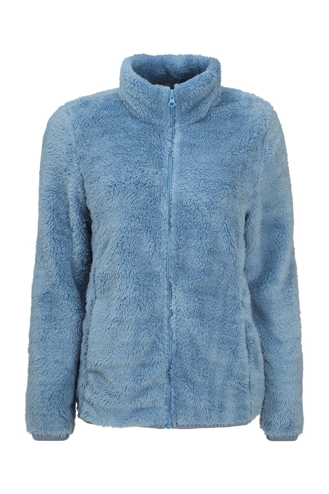 Soft Fleece Jacket in Blue