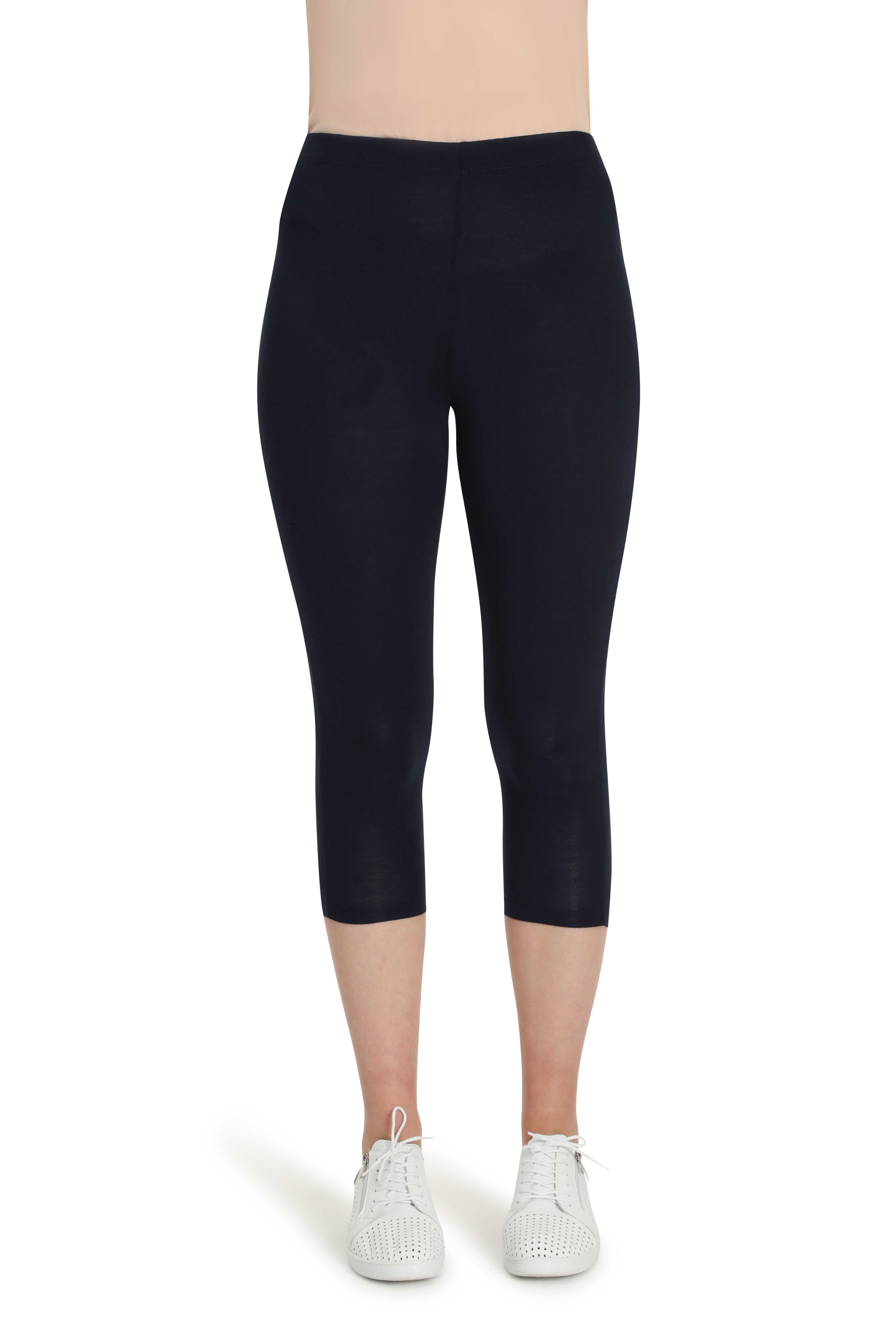 Viscose Elastane Mid Calf Legging