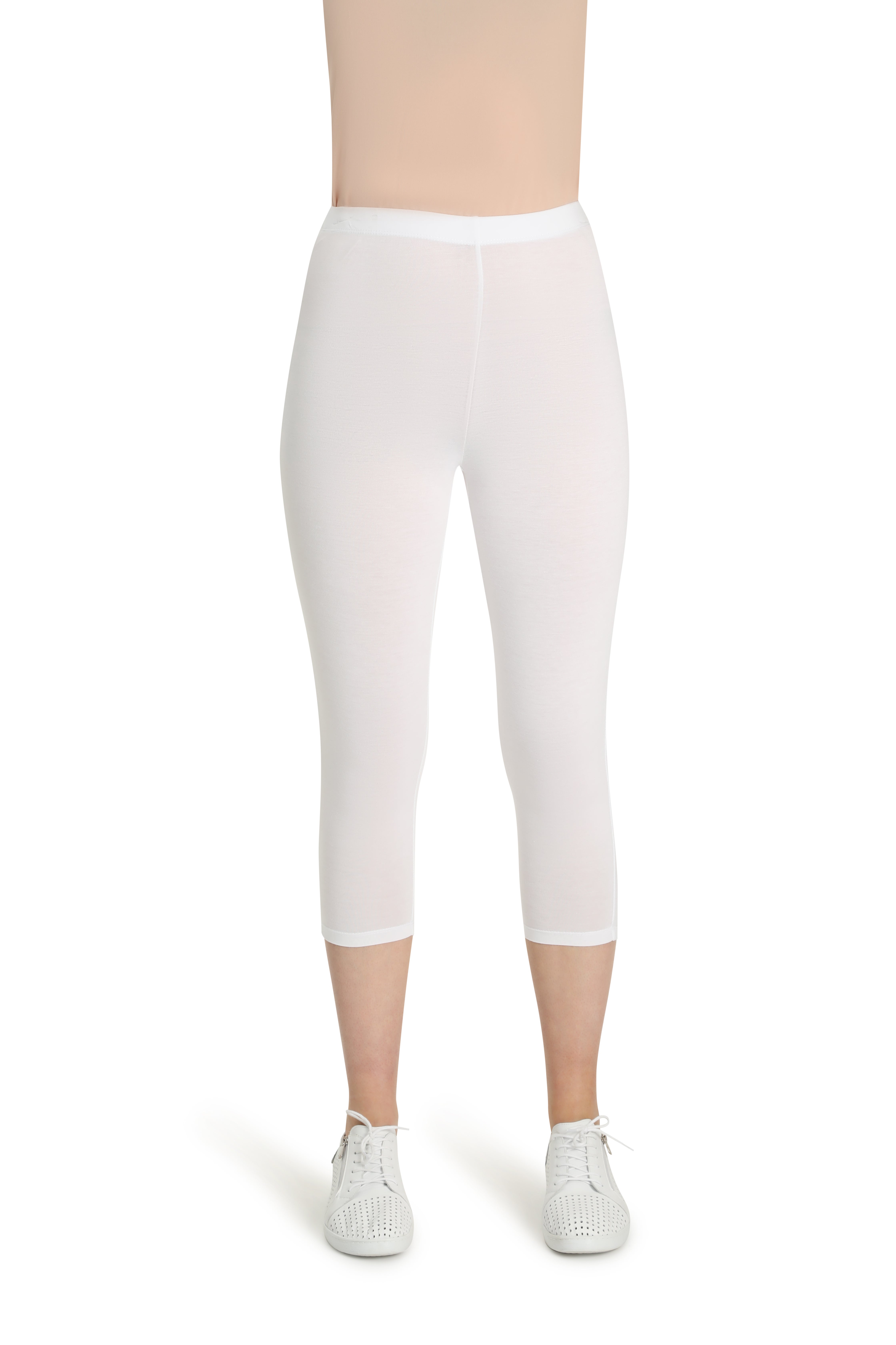 Viscose Elastane Mid Calf Legging