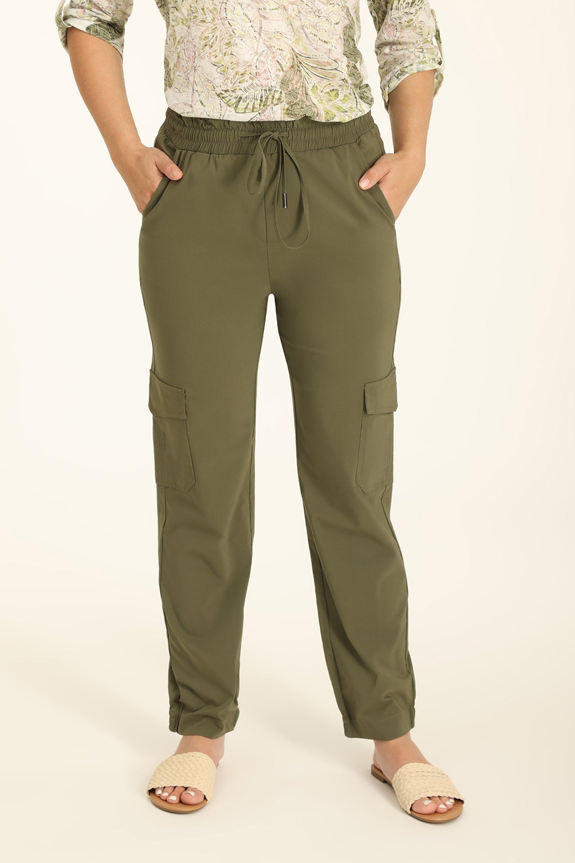 Micro Stretch Pant in Green