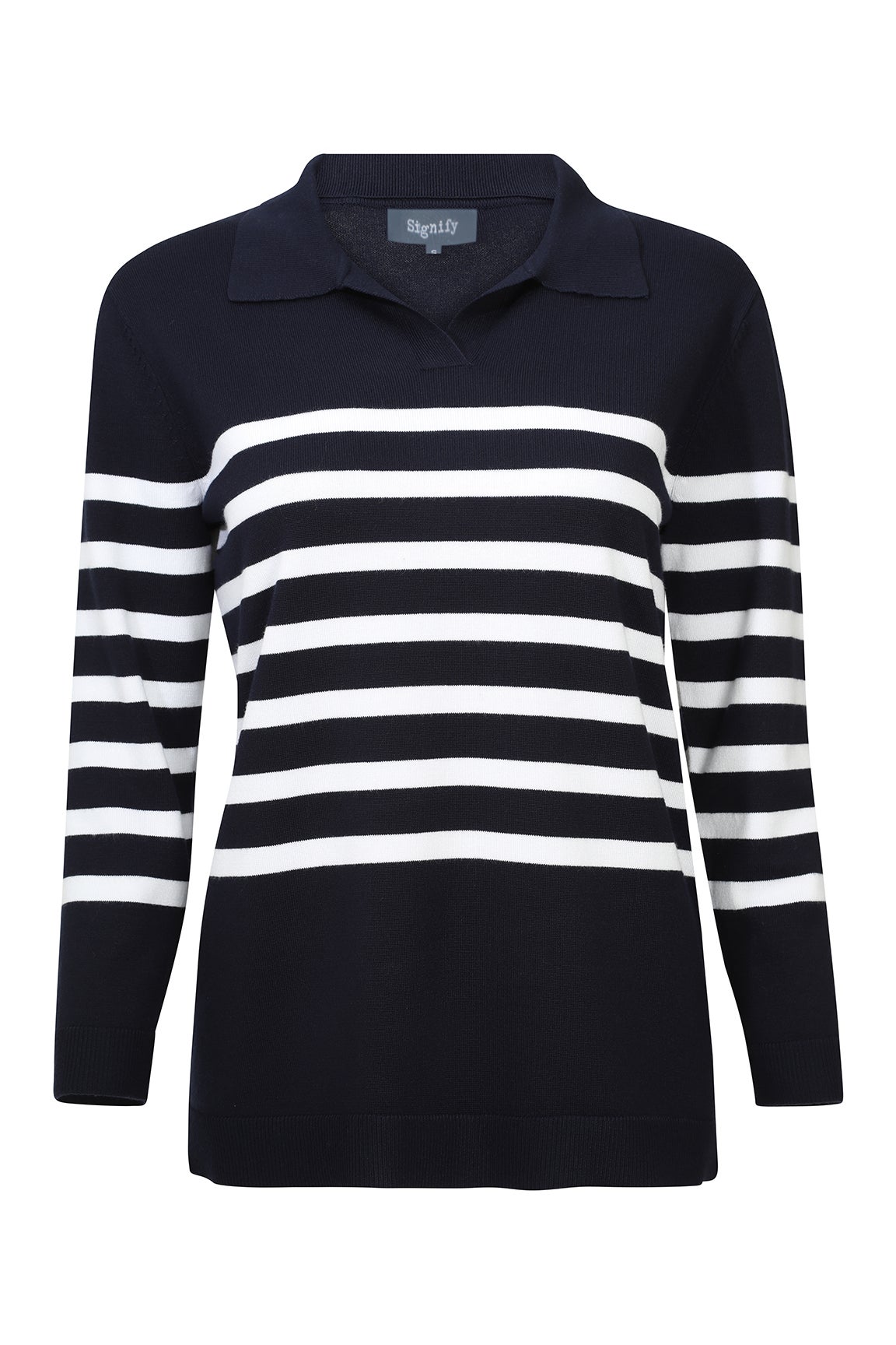 Caroline Striped Sweatshirt