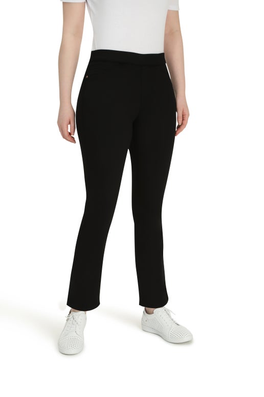 Luxe Denim Short Jean in Black | Caroline Eve