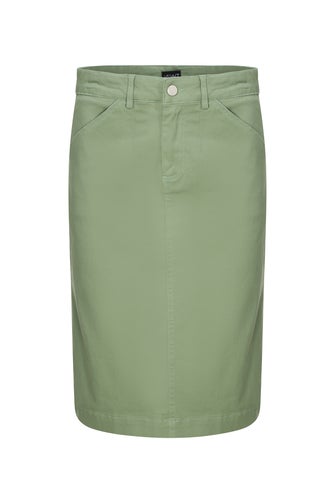 Summer Coloured Denim Skirt