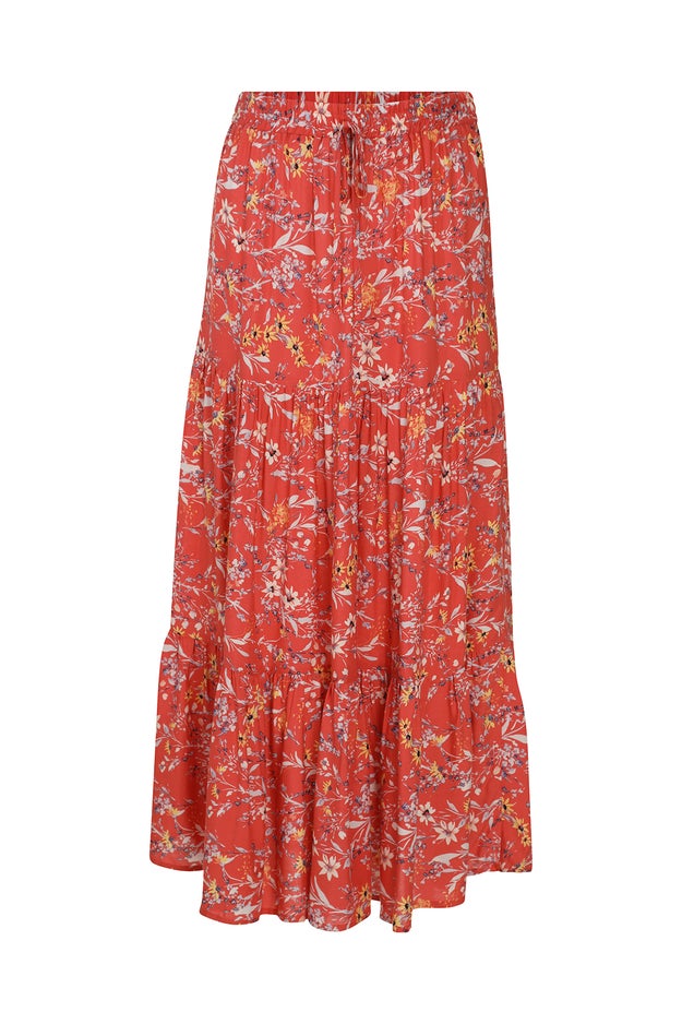 Printed Rayon Skirt Caroline Eve