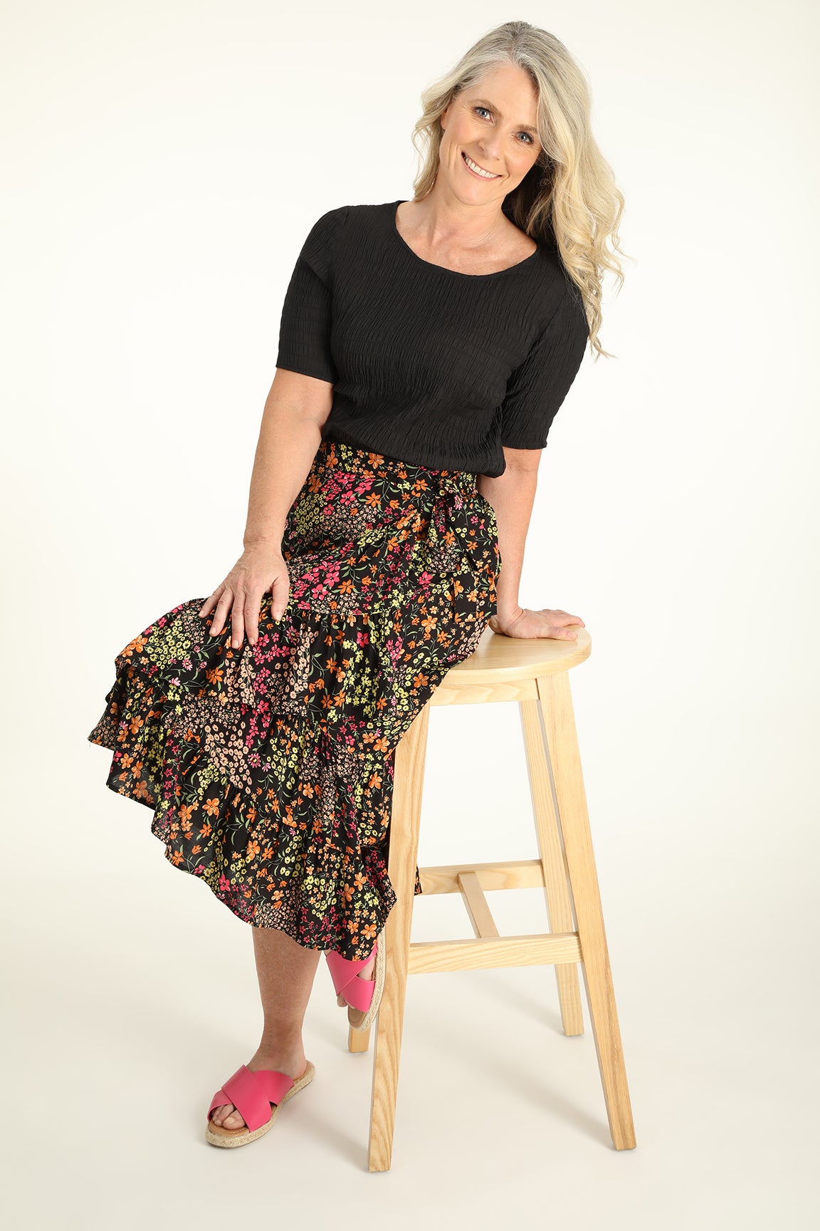 Soft Suiting Skirt Caroline Eve