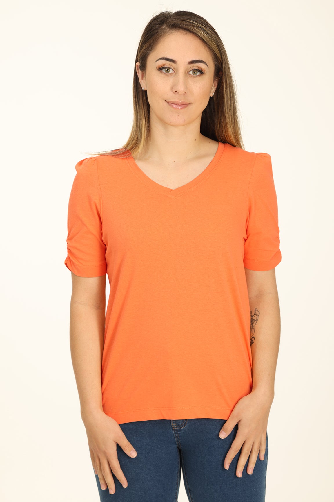 Tangerine Print T-Shirt - Women - Ready-to-Wear