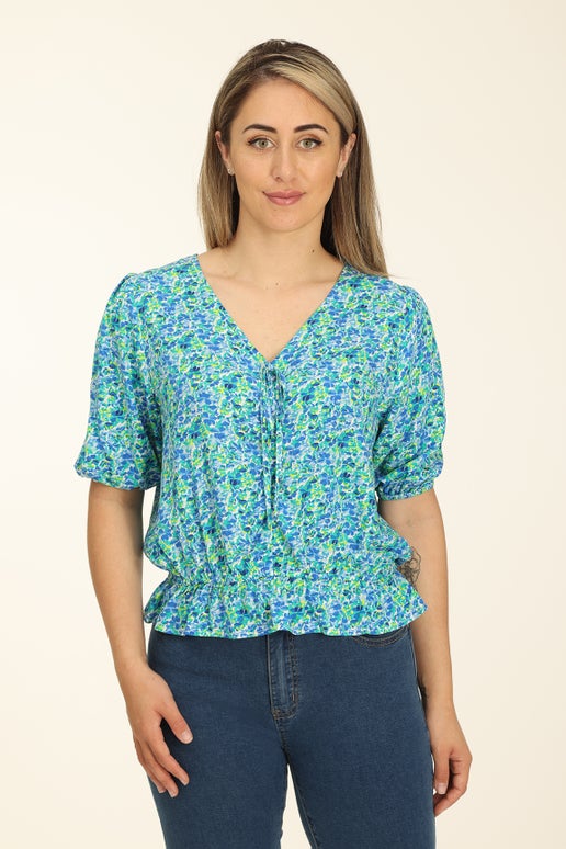 Caroline Top Blue main image 0