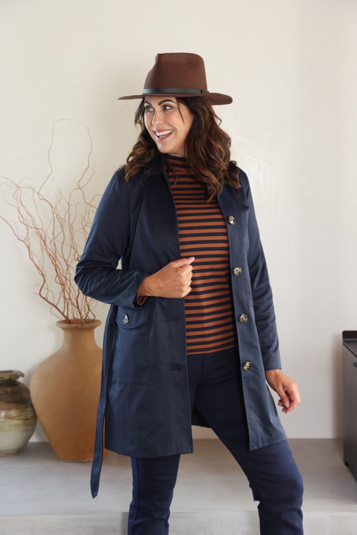Eve Trench Coat - Tan main image 0