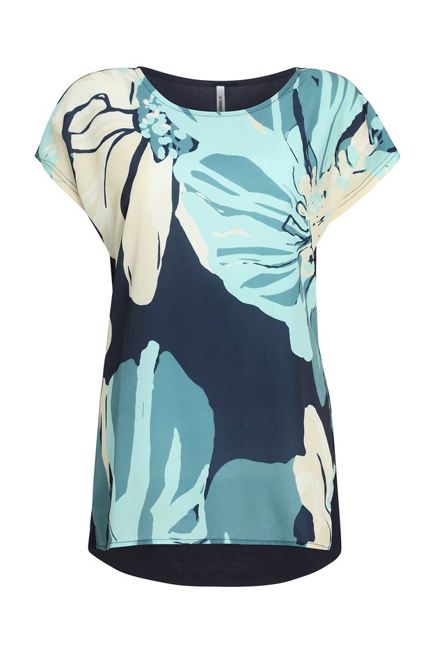 Feature Print Front Tunic