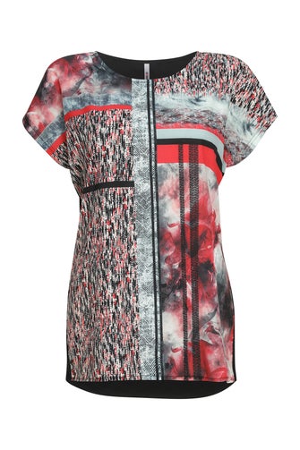 Feature Print Front Tunic
